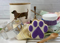 Load image into Gallery viewer, Purple Paw Dog Treat