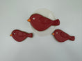 Load image into Gallery viewer, Red & Blue Birds- 6 treats