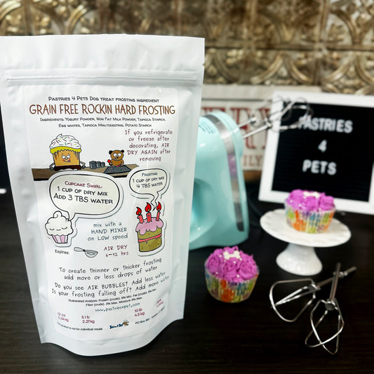 Rockin Hard GRAIN FREE | Dog Cake Frosting