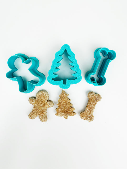 Dog Donut Treat Toppers | Tiny Cookie Cutters (Set of 3)