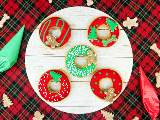 Dog Donut Treat Toppers | Tiny Cookie Cutters (Set of 3)