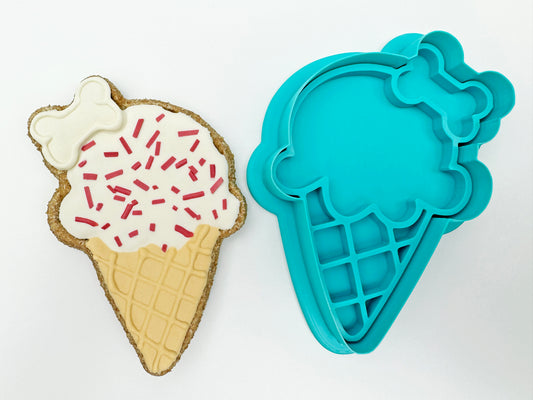 Ice Cream Cone - Cookie Cutter (VIP Members only)