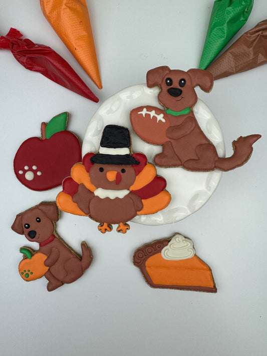 Hosting Dog Treat Decorating Classes 🐾 Fall Theme