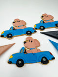 Load image into Gallery viewer, Dog in a Car - Cookie Cutter (VIP Members only)

