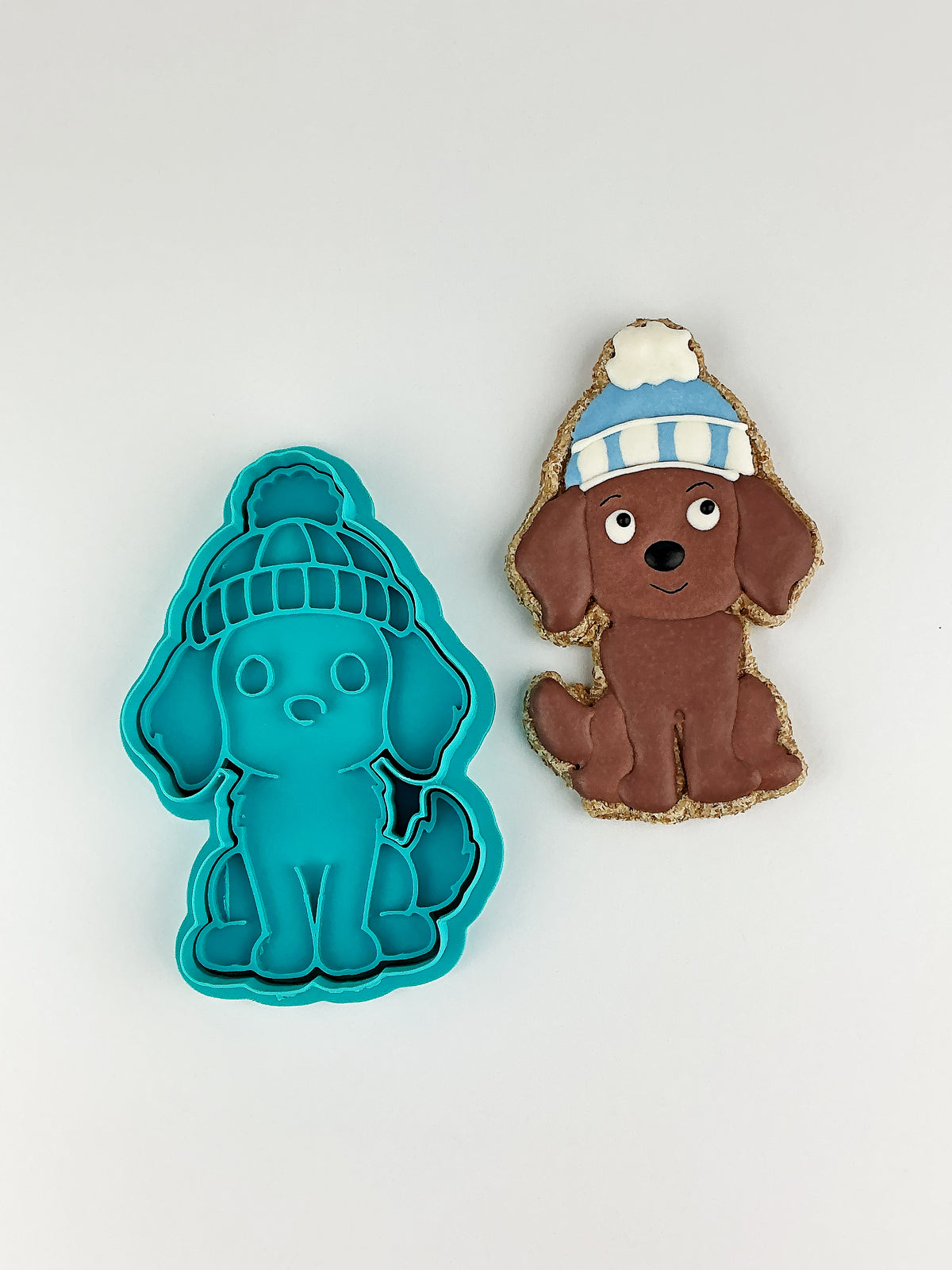 Dog wearing Hat - Stamp and Cookie Cutter (VIP Members only)